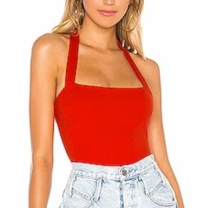 Reece Halter Bodysuit from Revolve